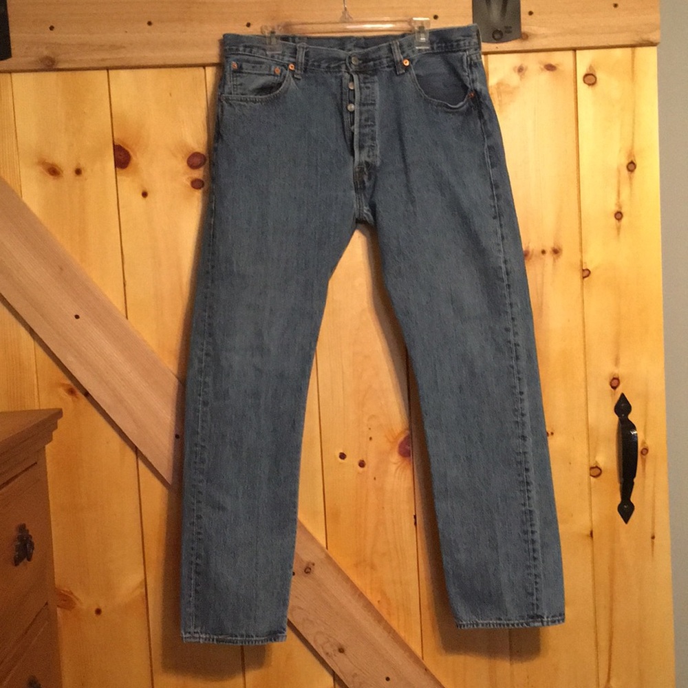 Levi’s 501 Button Fly Men’s Jeans
